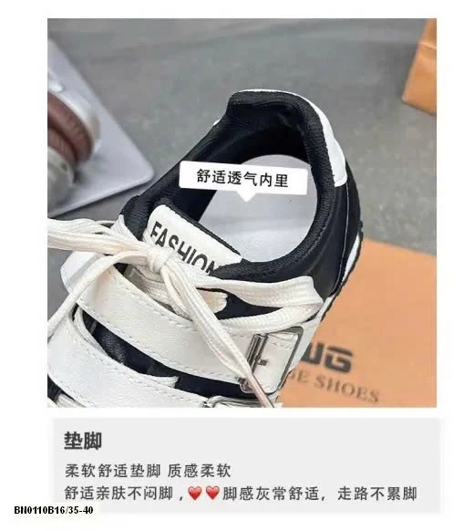 GIÀY THỂ THAO DA LỘN CÀI KHÓA