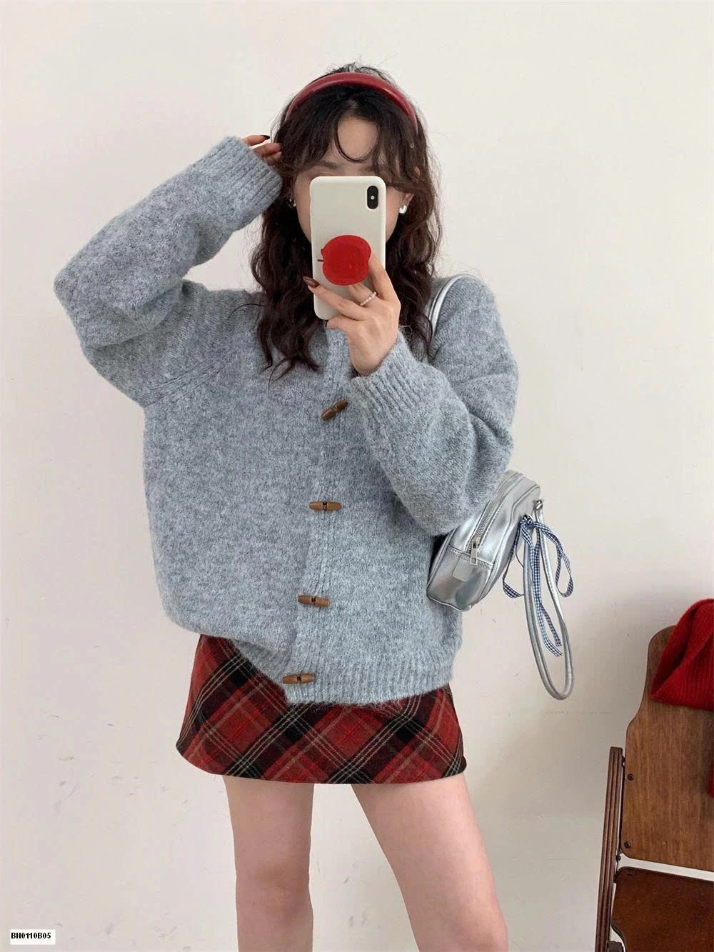 ÁOKHOÁC LEN CÚC GỖ