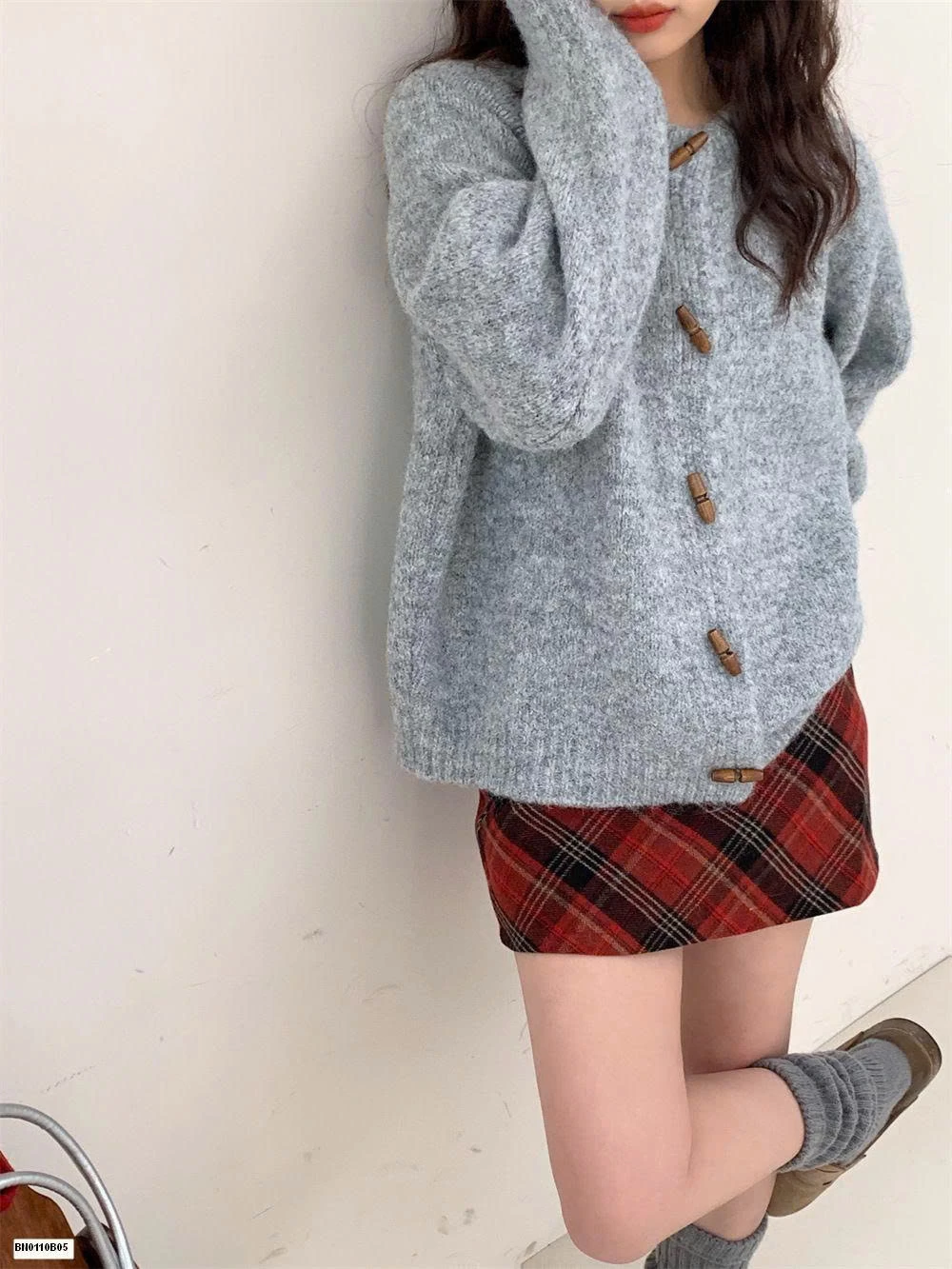 ÁOKHOÁC LEN CÚC GỖ