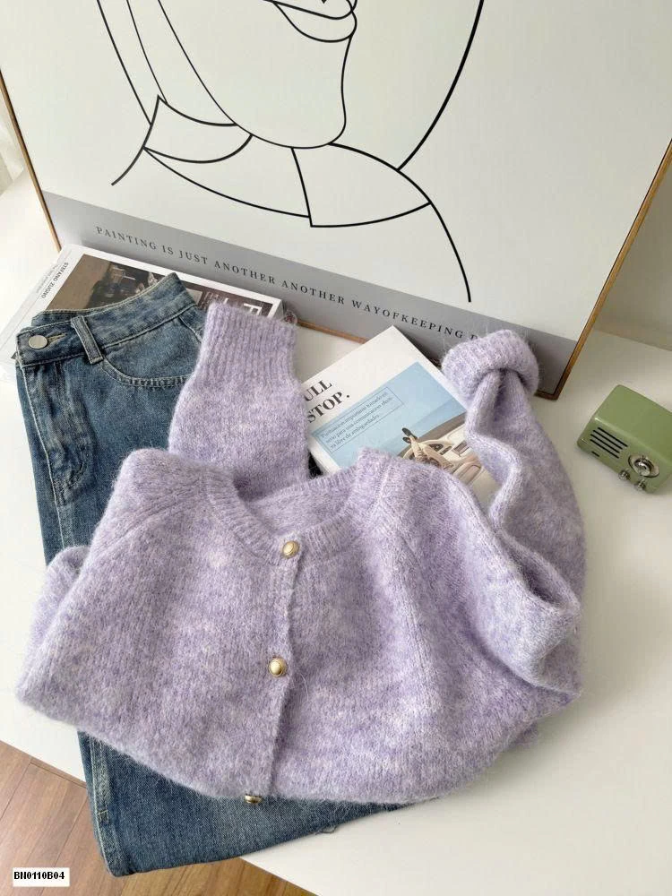 ÁO LEN CARDIGAN NỮ