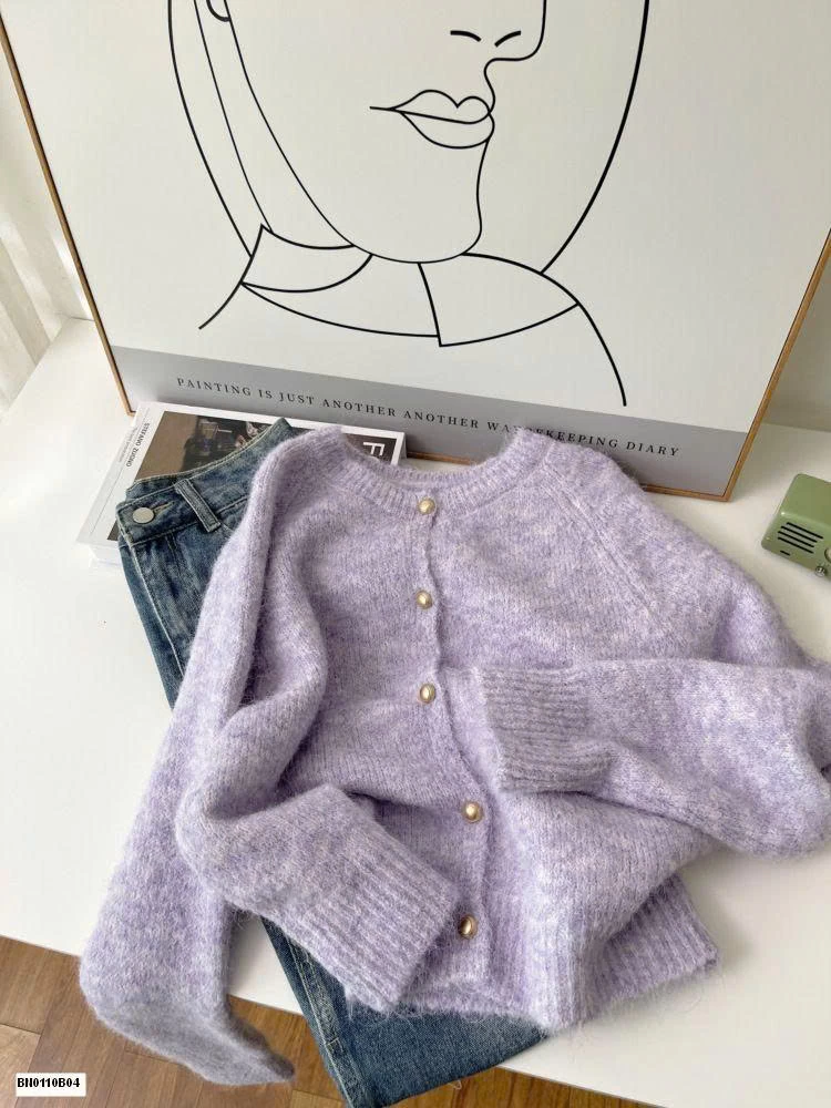 ÁO LEN CARDIGAN NỮ