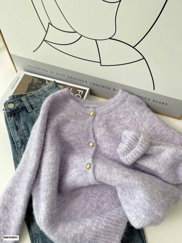 ÁO LEN CARDIGAN NỮ