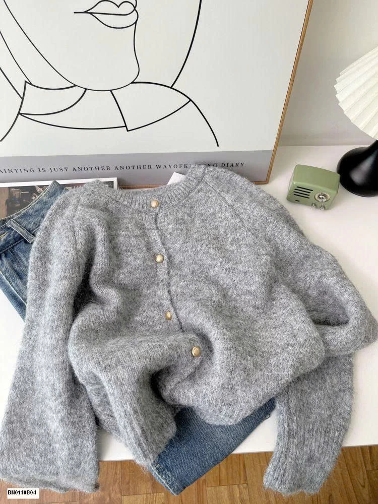 ÁO LEN CARDIGAN NỮ