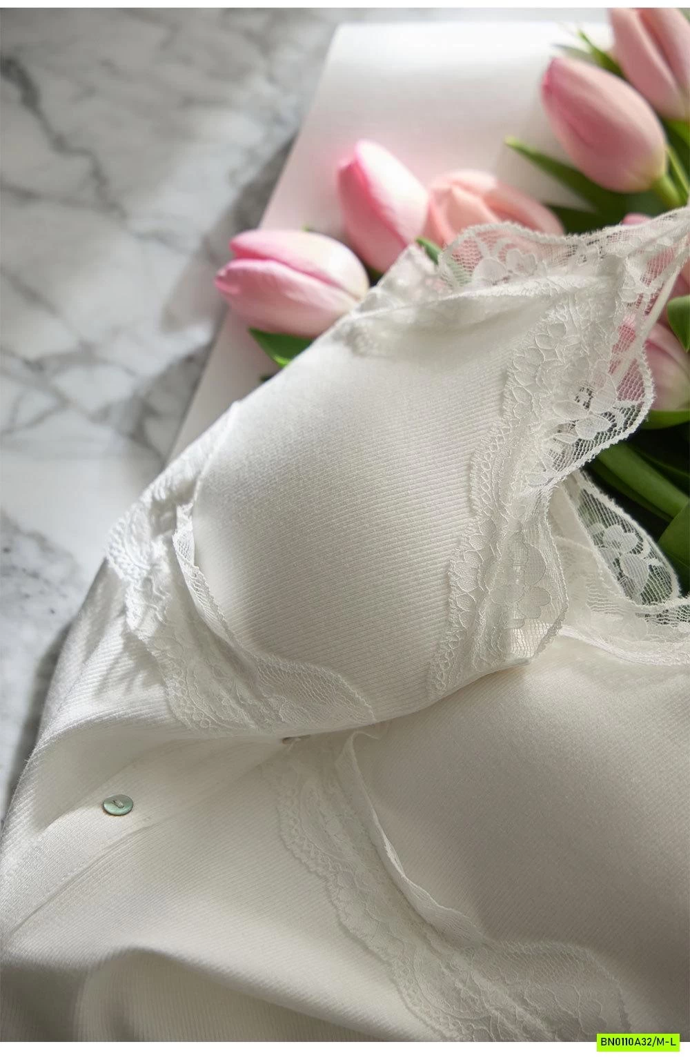 ÁO 2 DÂY LIỀN BRA PHỐI REN CAO CẤP