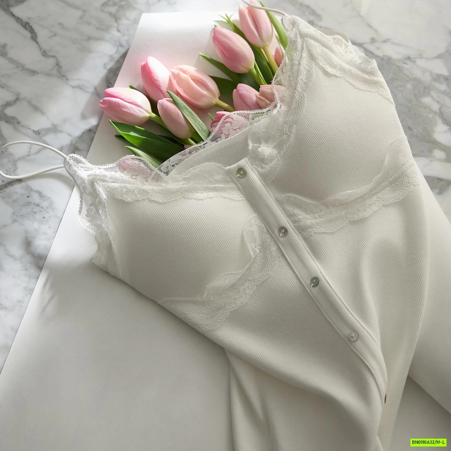 ÁO 2 DÂY LIỀN BRA PHỐI REN CAO CẤP