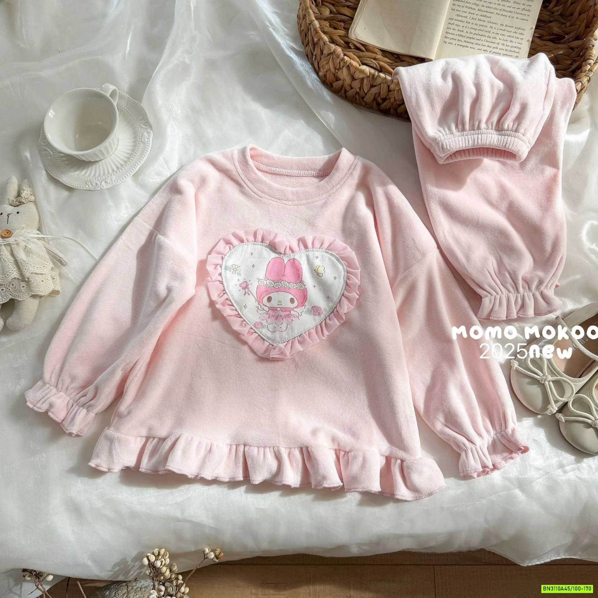 BỘ NGỦ BĂNG LÔNG BÁNH BÈO TIỂU THƯ