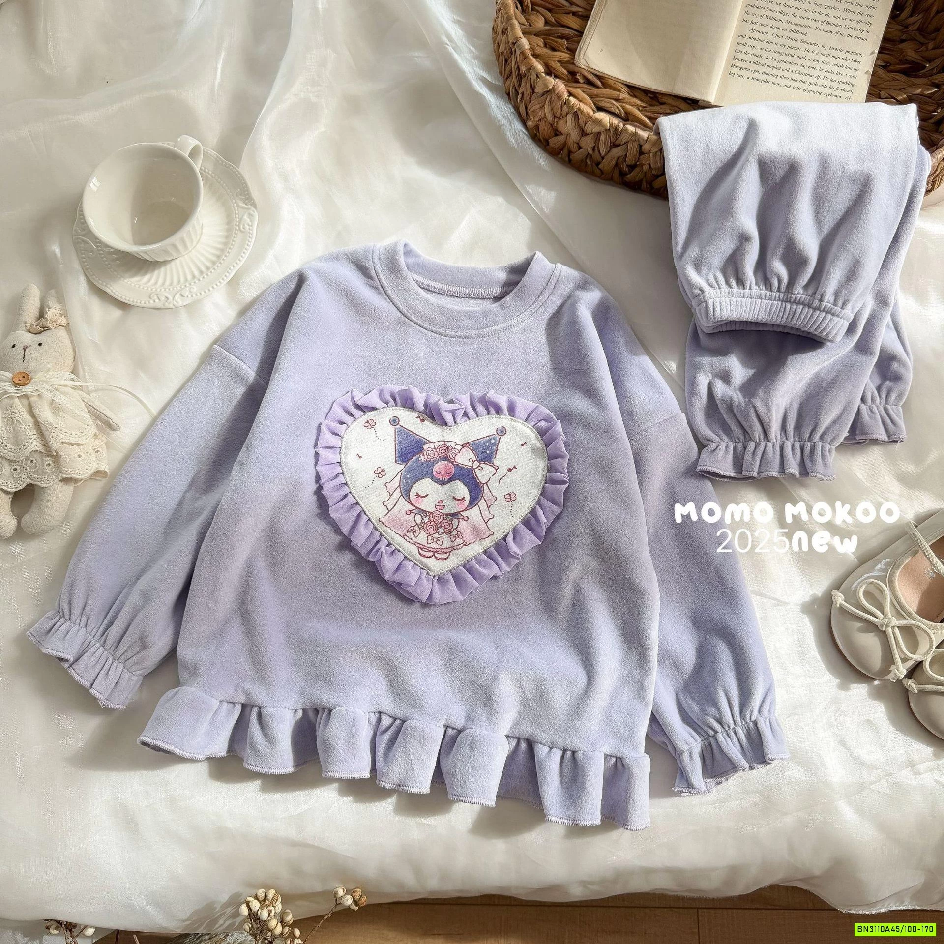 BỘ NGỦ BĂNG LÔNG BÁNH BÈO TIỂU THƯ