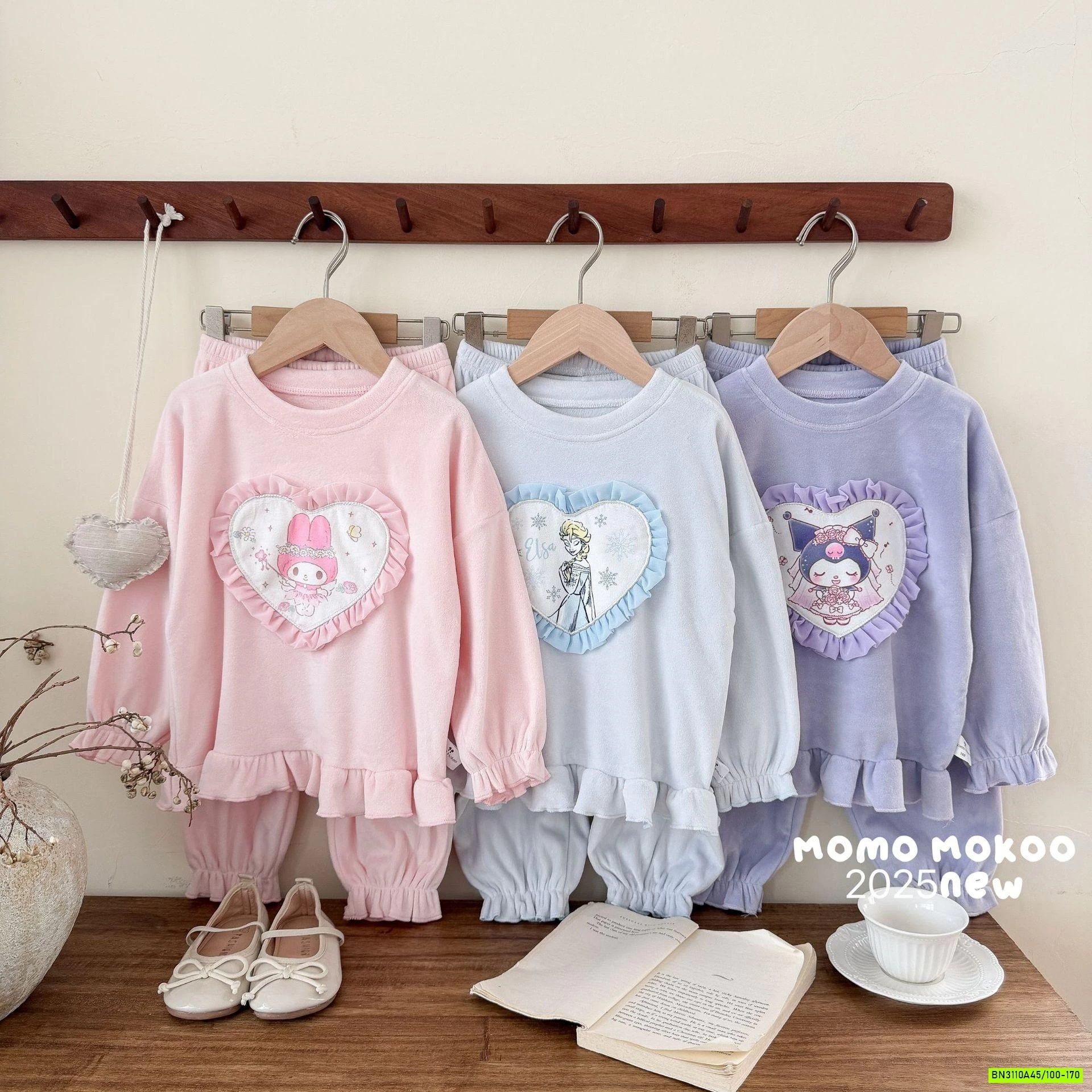 BỘ NGỦ BĂNG LÔNG BÁNH BÈO TIỂU THƯ