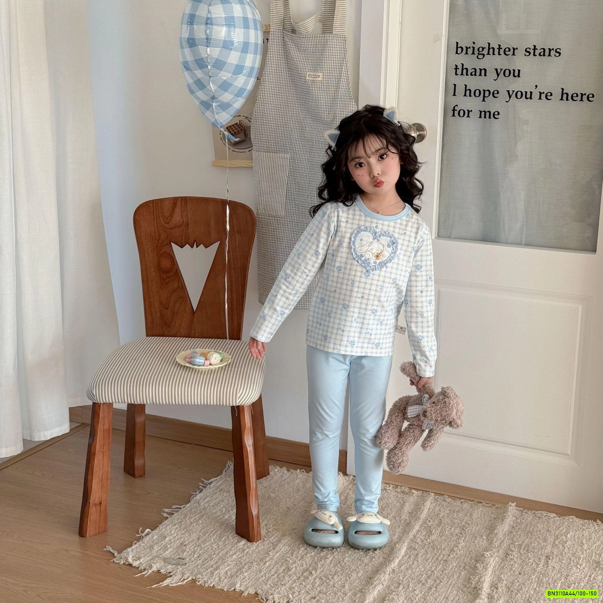 BỘ COTTON CARO DỄ THƯƠNG