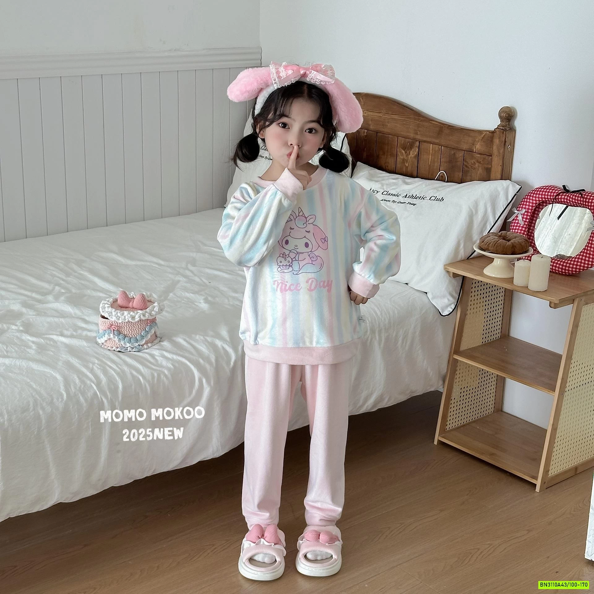 BỘ NỈ NHUNG HOẠT HÌNH