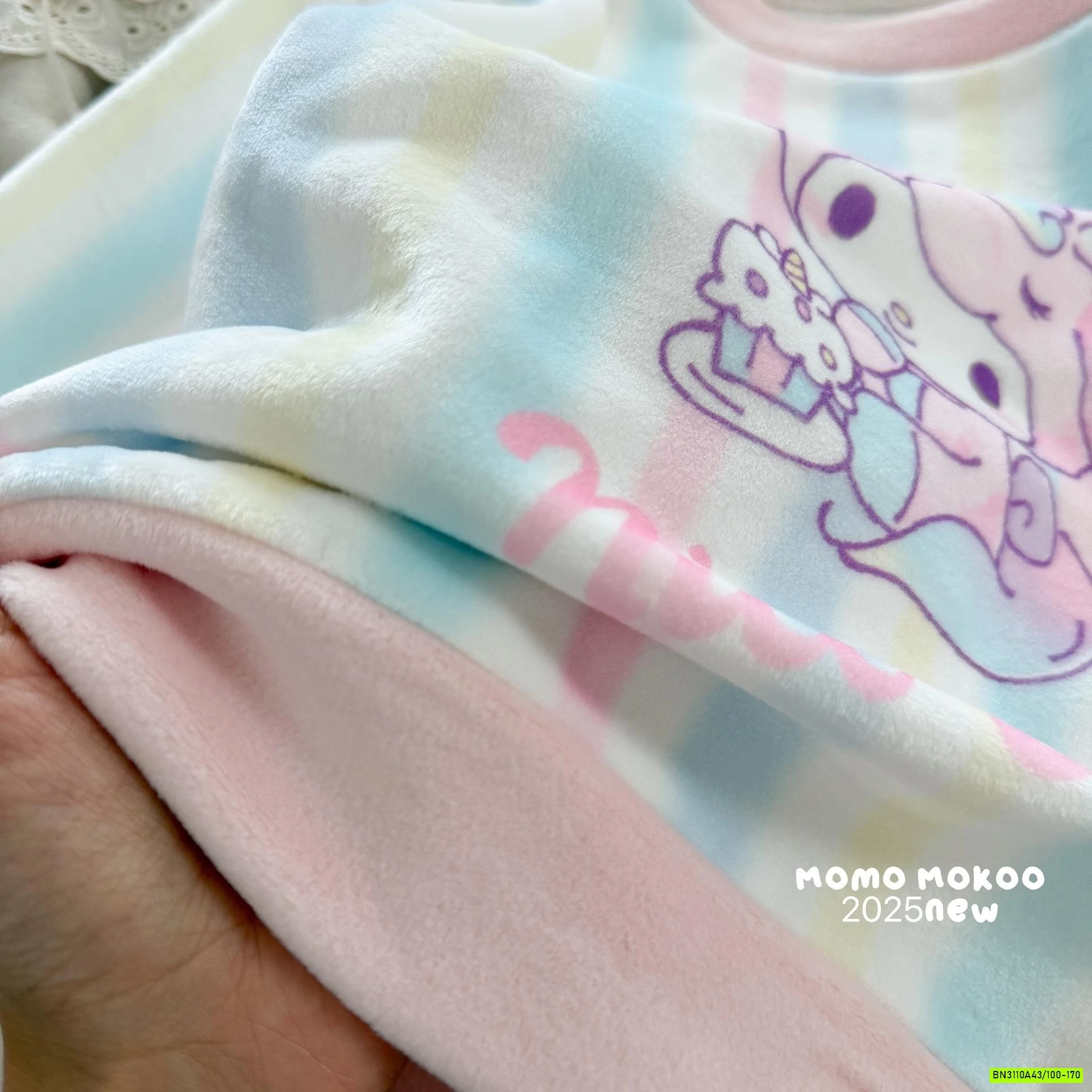 BỘ NỈ NHUNG HOẠT HÌNH