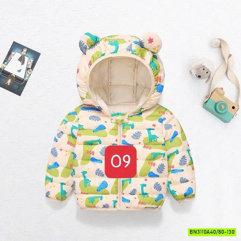 KHOÁC PHAO TAI GẤU SIÊU NHẸ