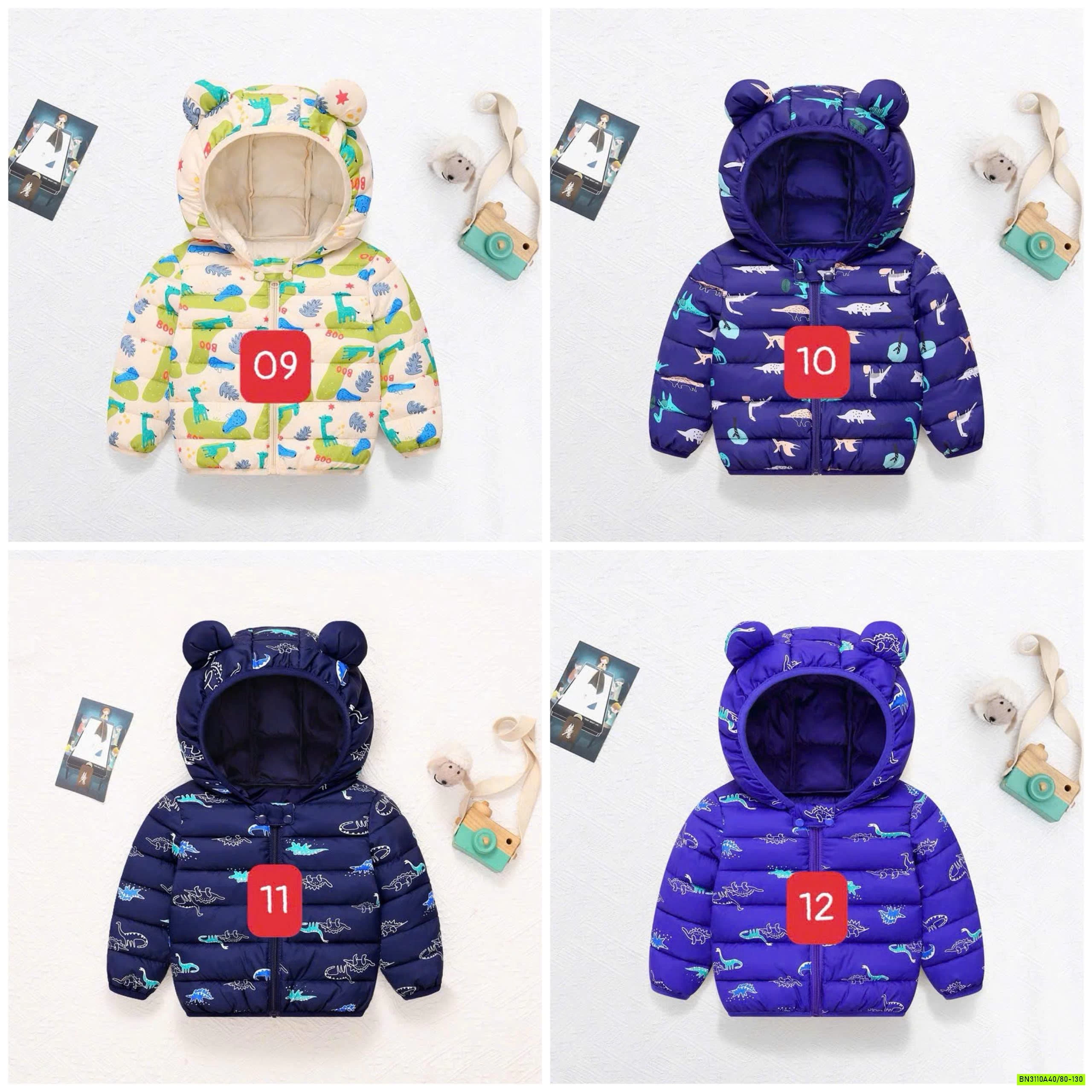 KHOÁC PHAO TAI GẤU SIÊU NHẸ