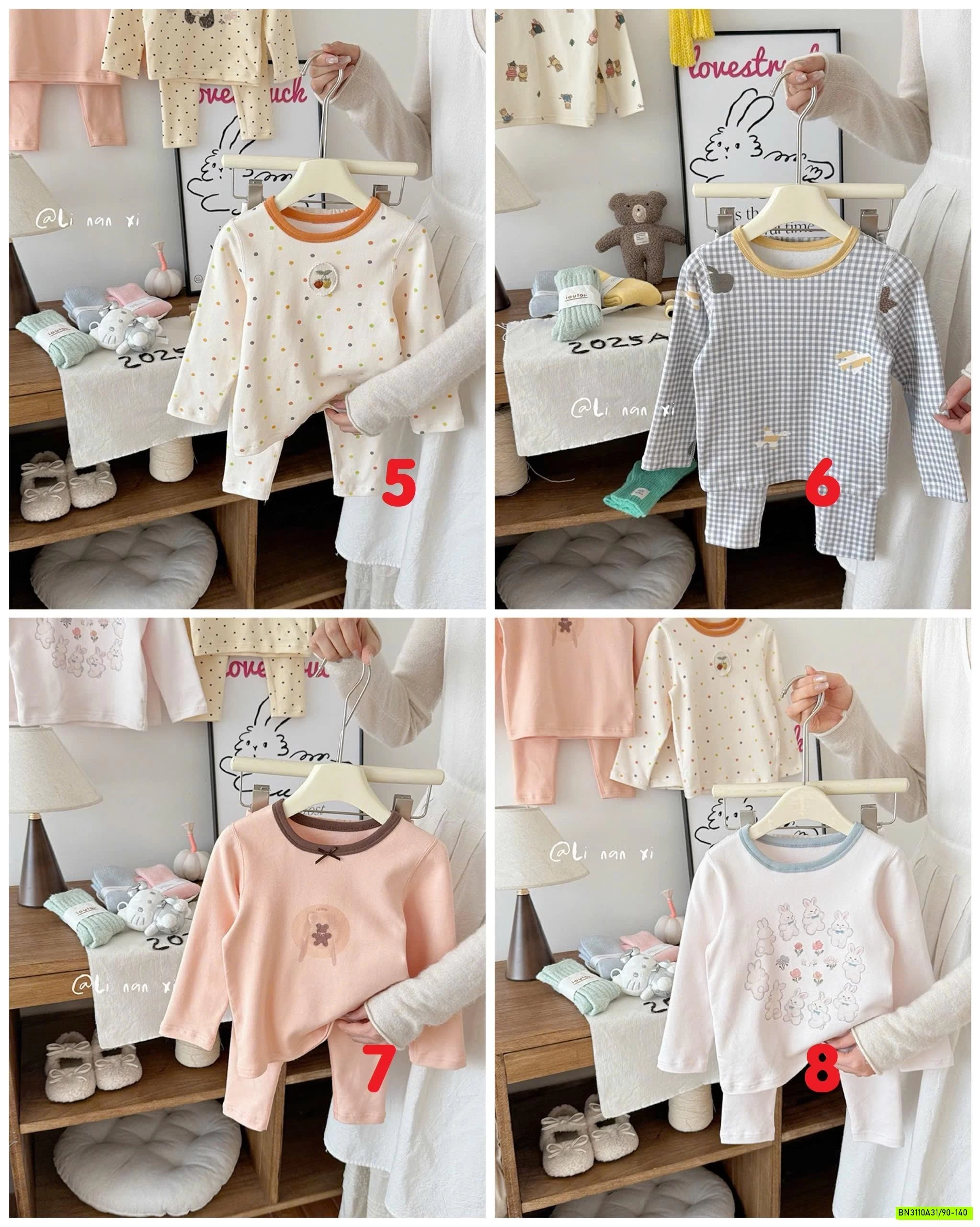 BỘ LADY GIỮ NHIỆT NILANXI MỚI