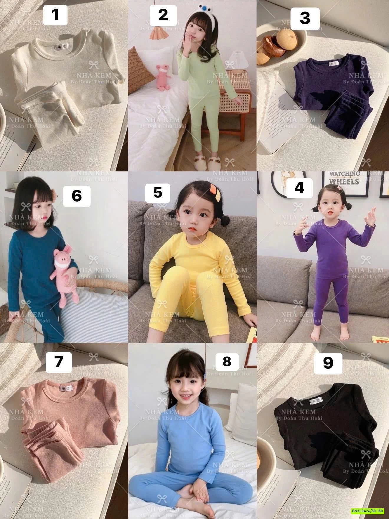 BỘ GIỮ NHIỆT TRƠN MÀU