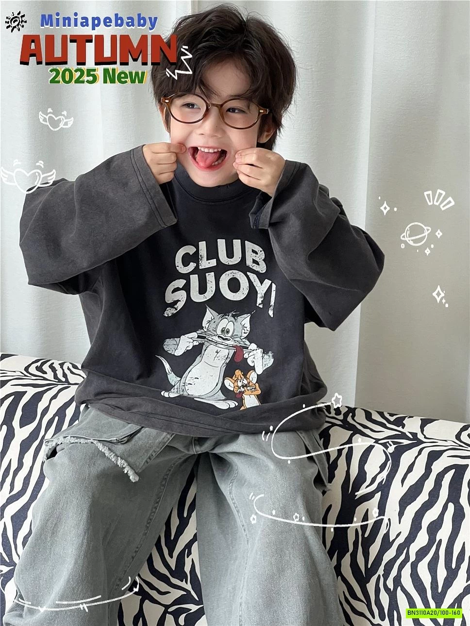 ÁO THUN TOM & JERRY SNIDOLS