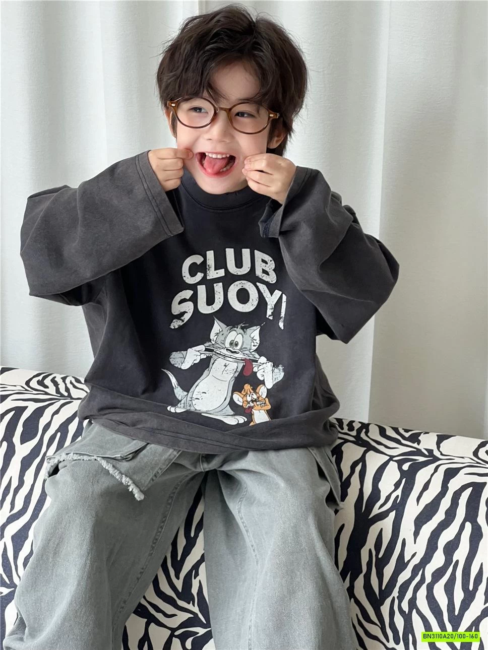 ÁO THUN TOM & JERRY SNIDOLS