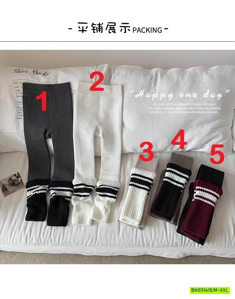 QUẦN LEGGING GIẢ TẤT KẺ