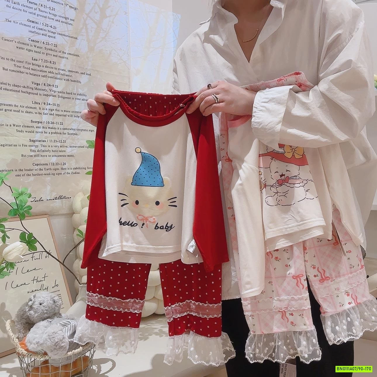 BỘ NGỦ THUN LẠNH VIỀN REN BÁNH BÈO