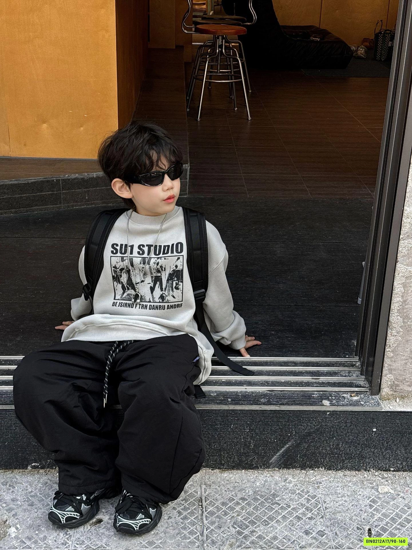 ÁO NỈ XÁM LÓT NHUNG FANSHU