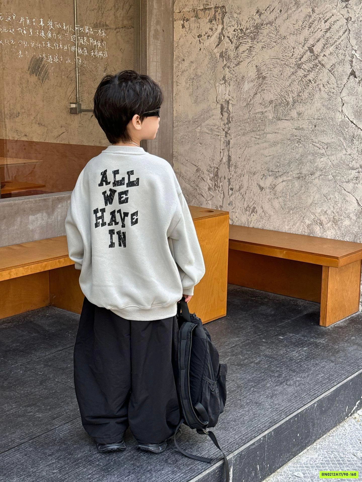 ÁO NỈ XÁM LÓT NHUNG FANSHU