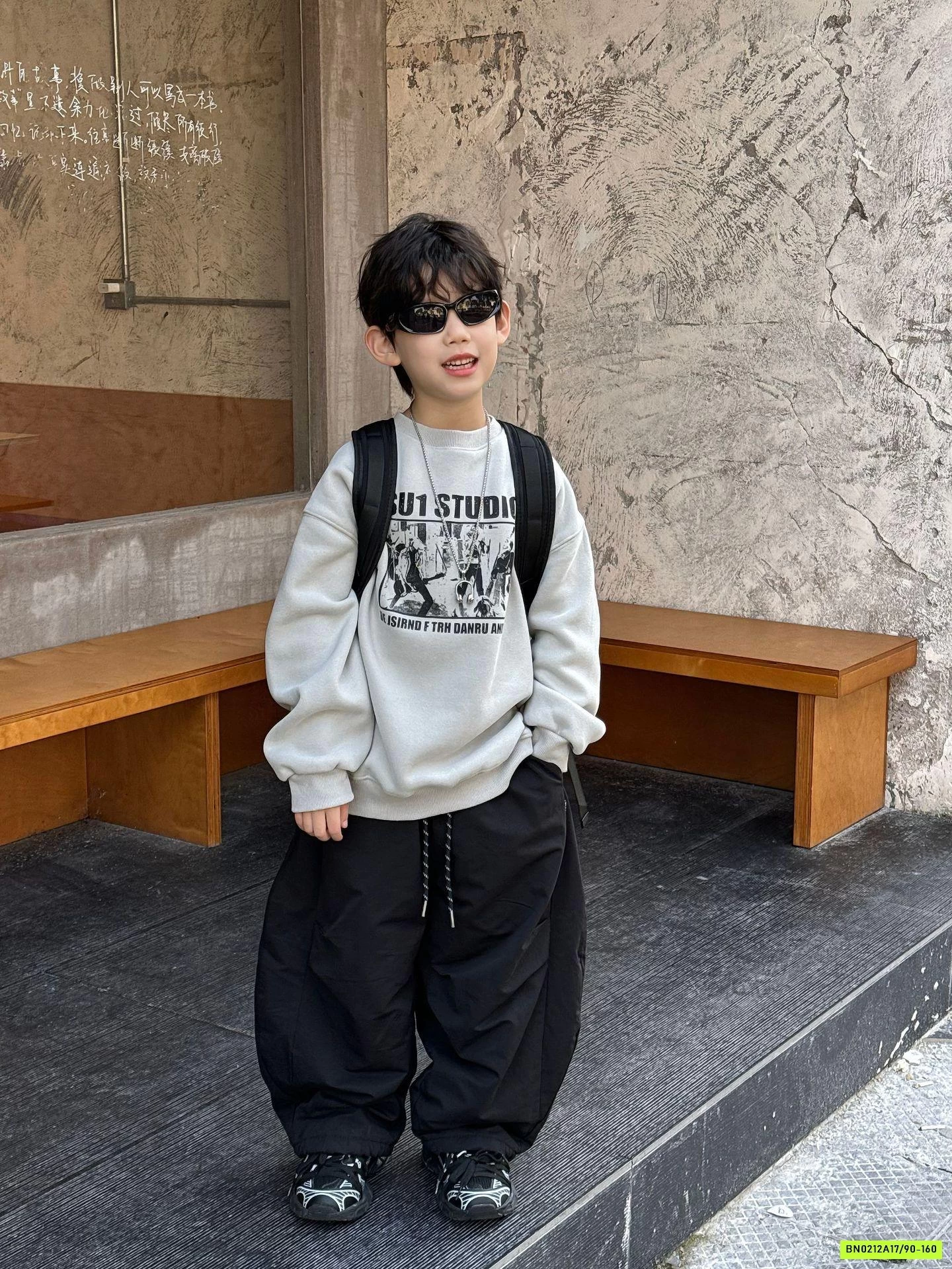 ÁO NỈ XÁM LÓT NHUNG FANSHU