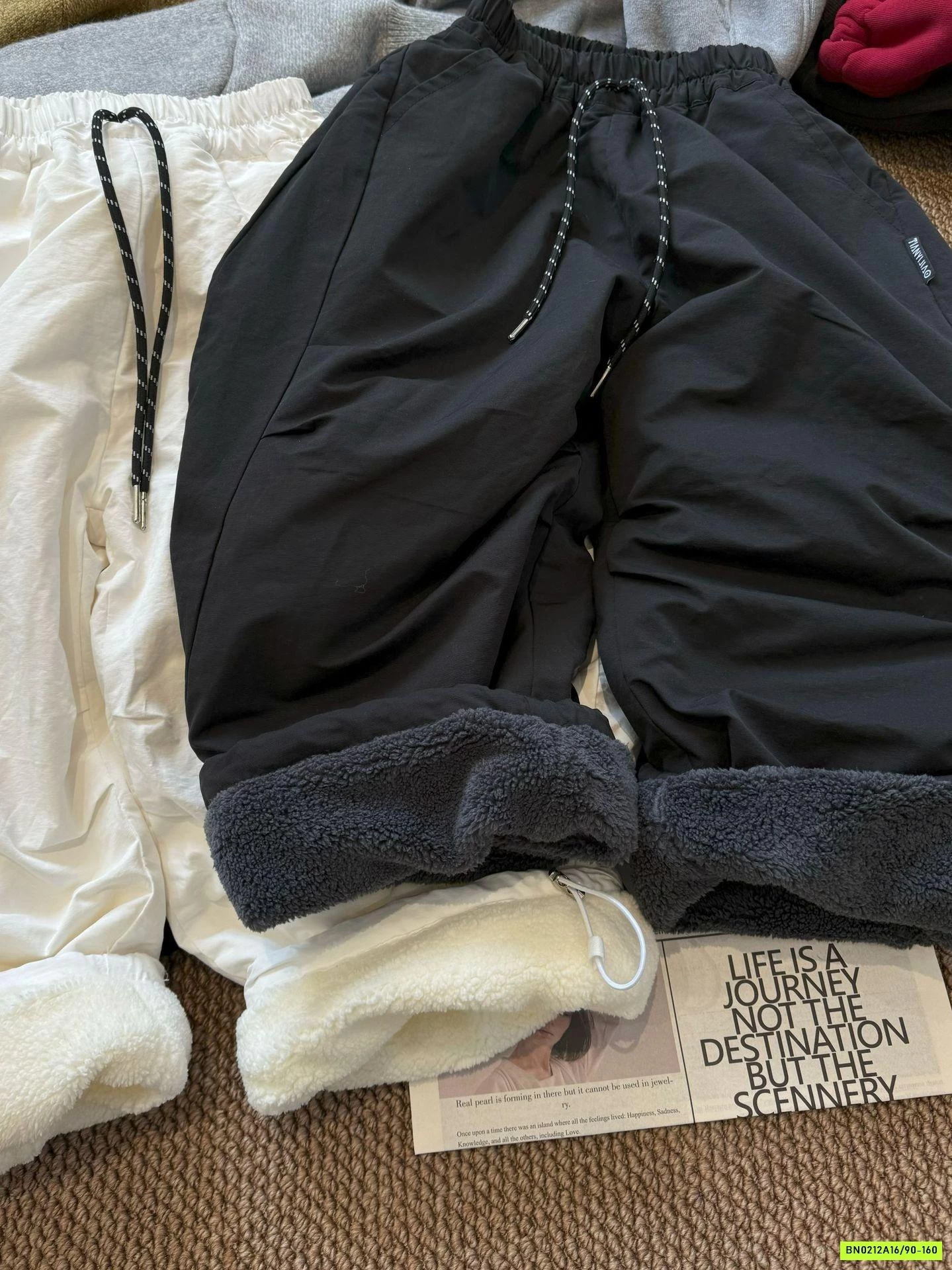 QUẦN GIÓ LÓT LÔNG CỪU FANSHU