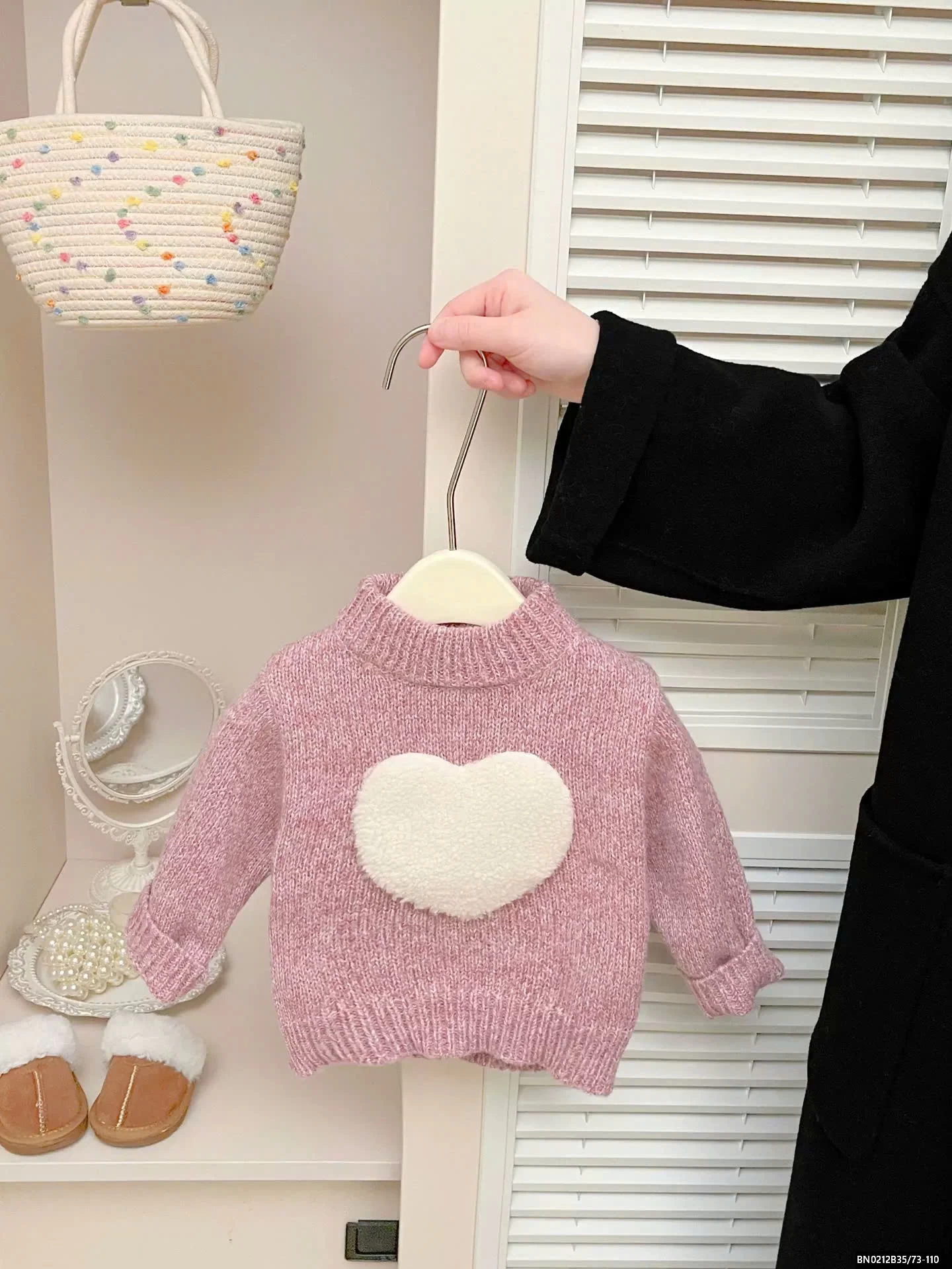 ÁO LEN TRÁI TIM BG