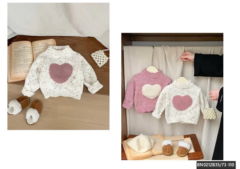 ÁO LEN TRÁI TIM BG