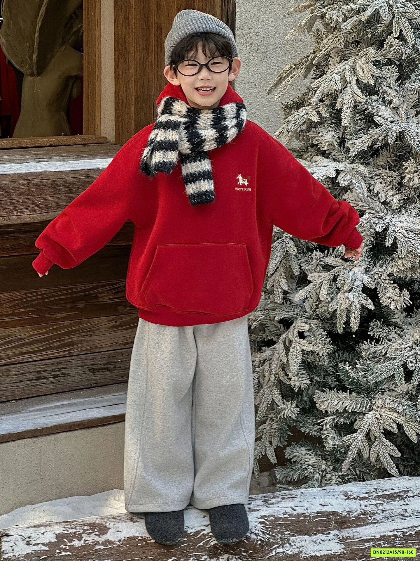 HOODIE NỈ LÓT LÔNG CỪU THÊU LƯNG