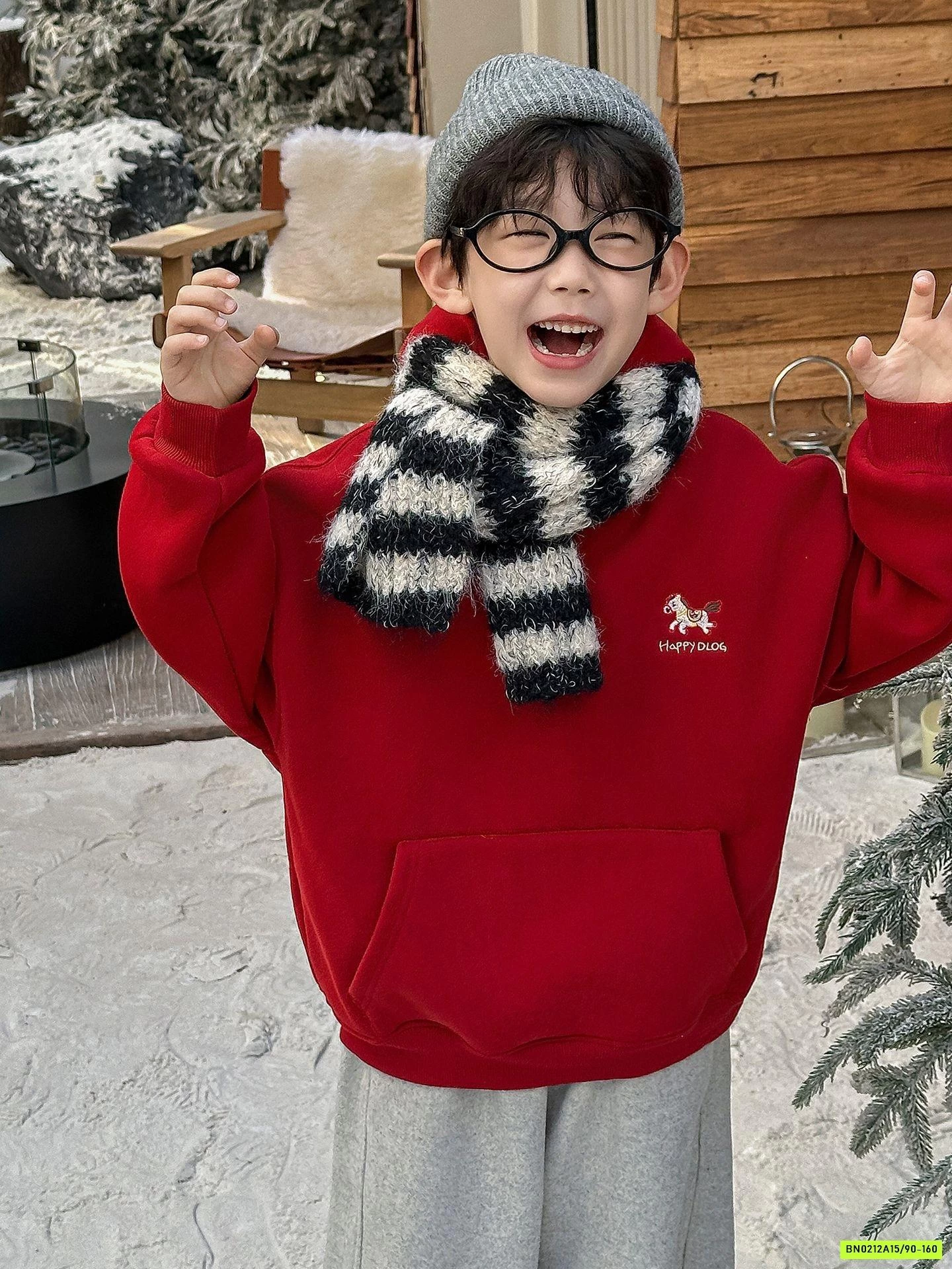 HOODIE NỈ LÓT LÔNG CỪU THÊU LƯNG