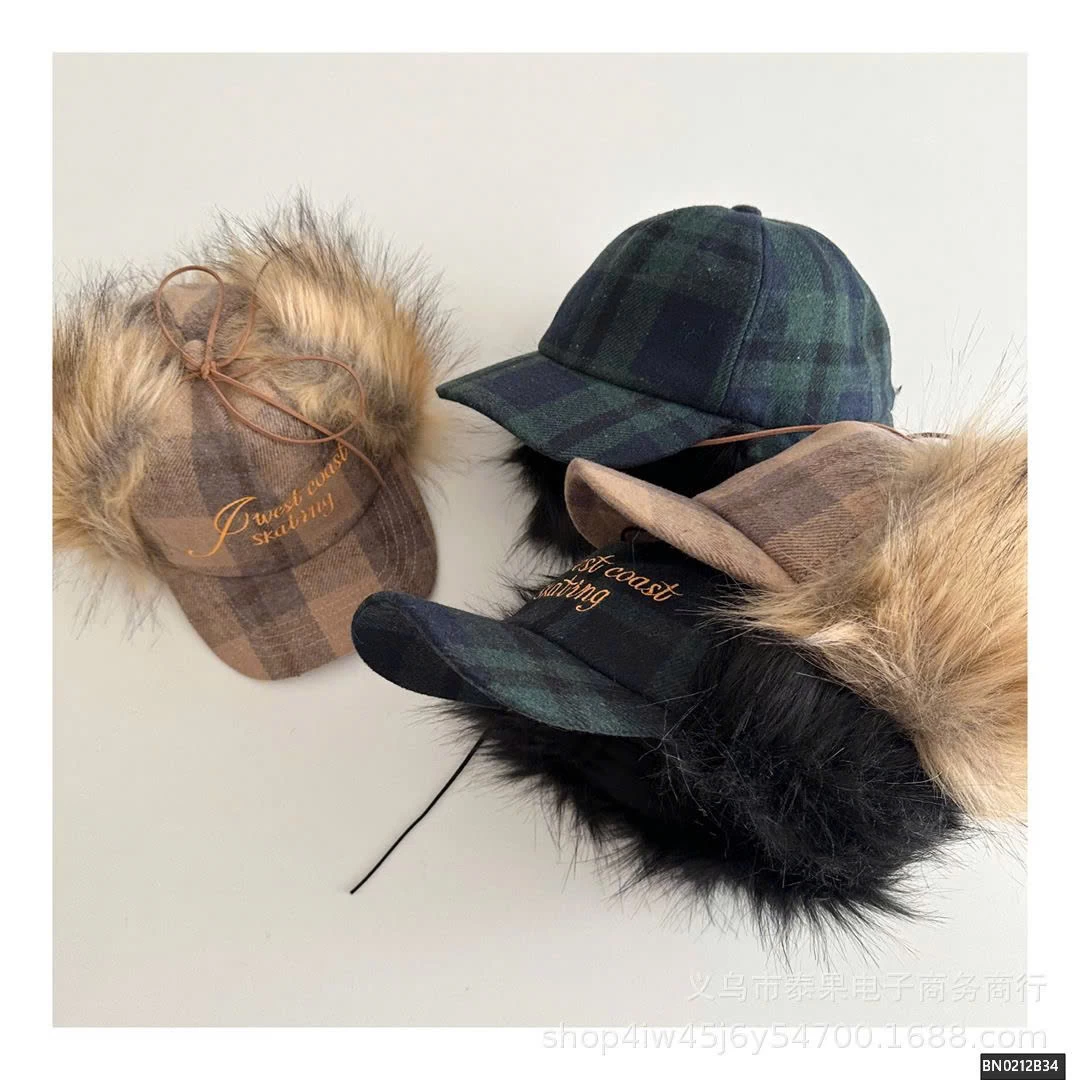 MŨ LƯỠI TRAI TAI LÔNG ĐÔI MẸ VÀ BÉ