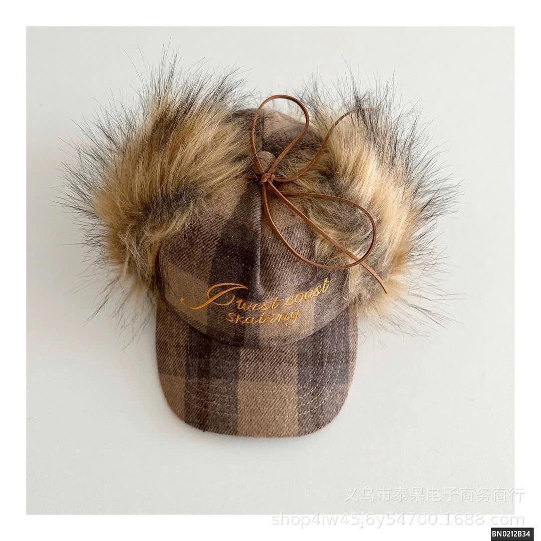 MŨ LƯỠI TRAI TAI LÔNG ĐÔI MẸ VÀ BÉ