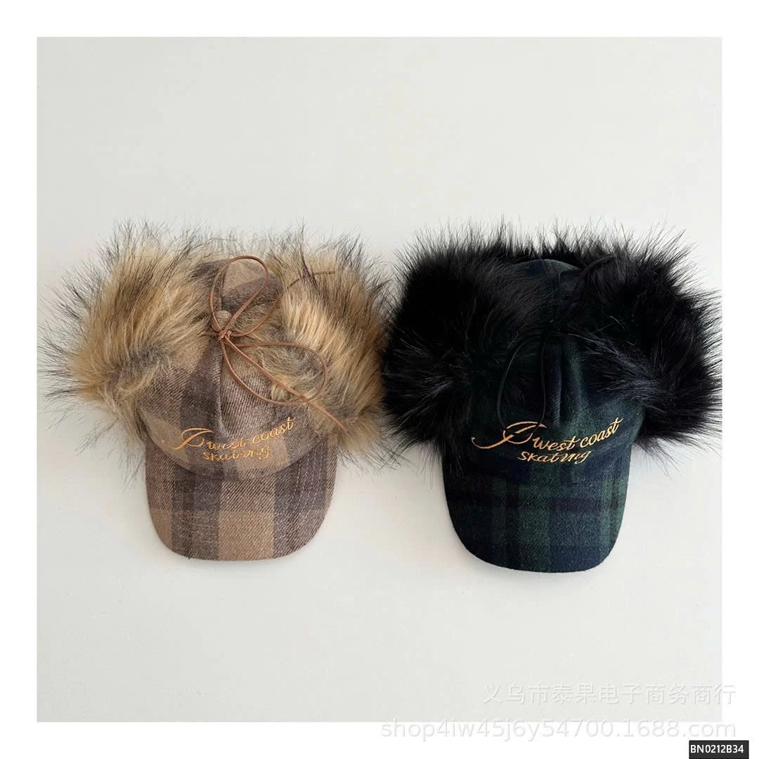 MŨ LƯỠI TRAI TAI LÔNG ĐÔI MẸ VÀ BÉ