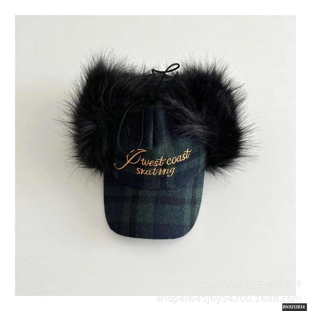 MŨ LƯỠI TRAI TAI LÔNG ĐÔI MẸ VÀ BÉ