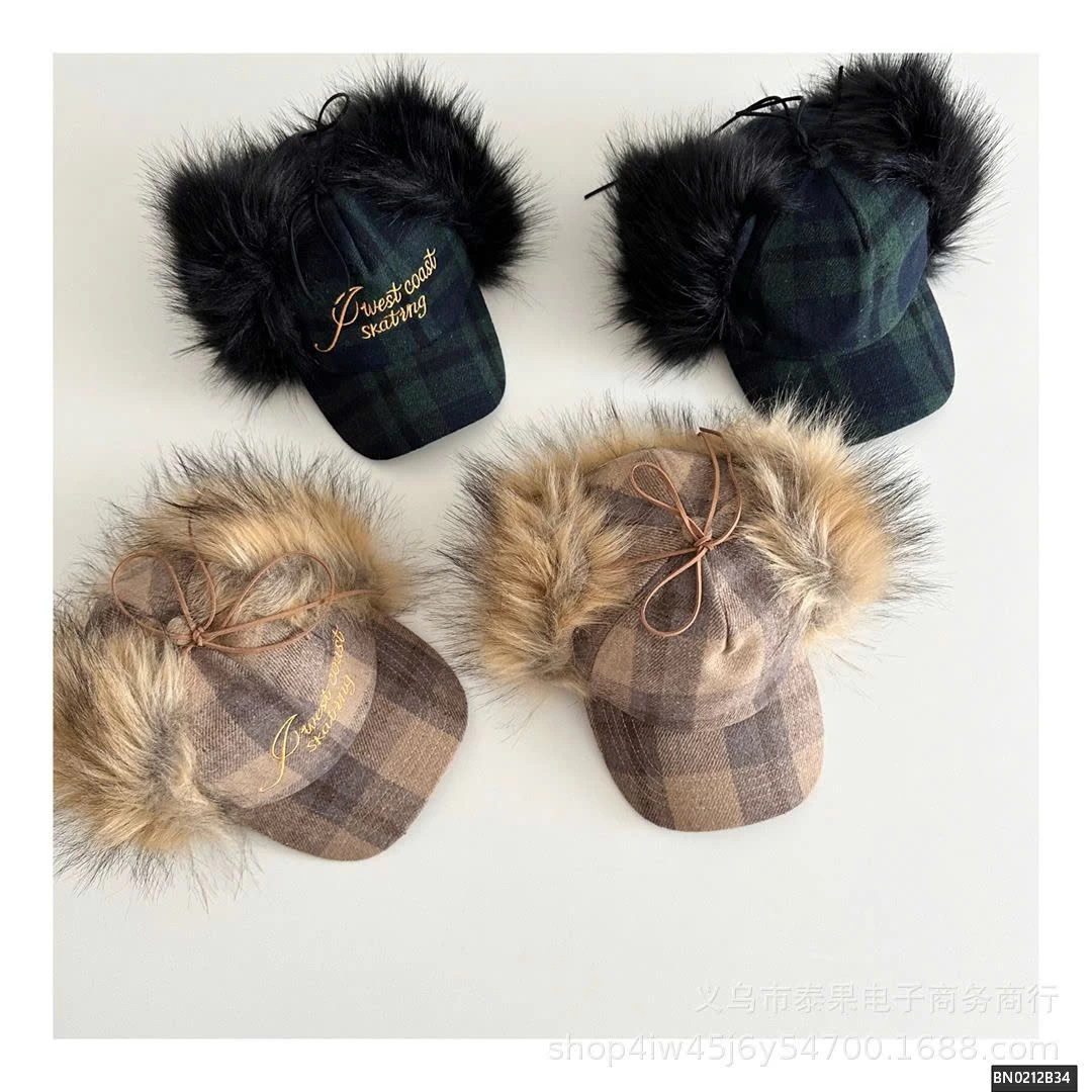 MŨ LƯỠI TRAI TAI LÔNG ĐÔI MẸ VÀ BÉ