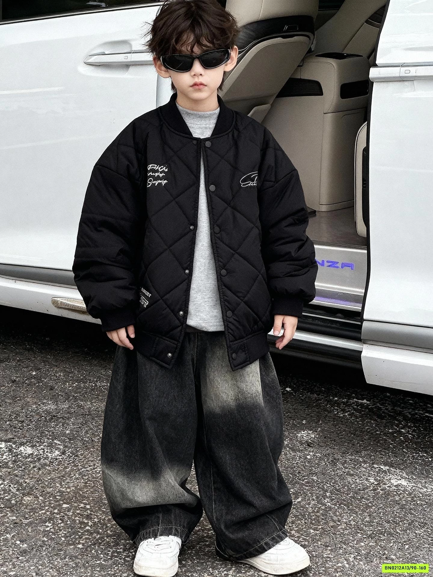 KHOÁC BOMBER TRẦN BÔNG