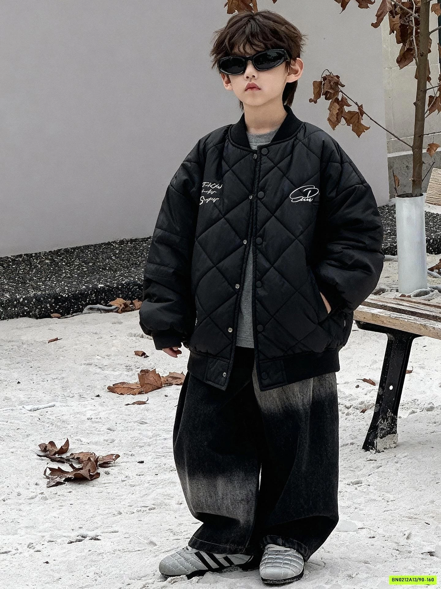 KHOÁC BOMBER TRẦN BÔNG