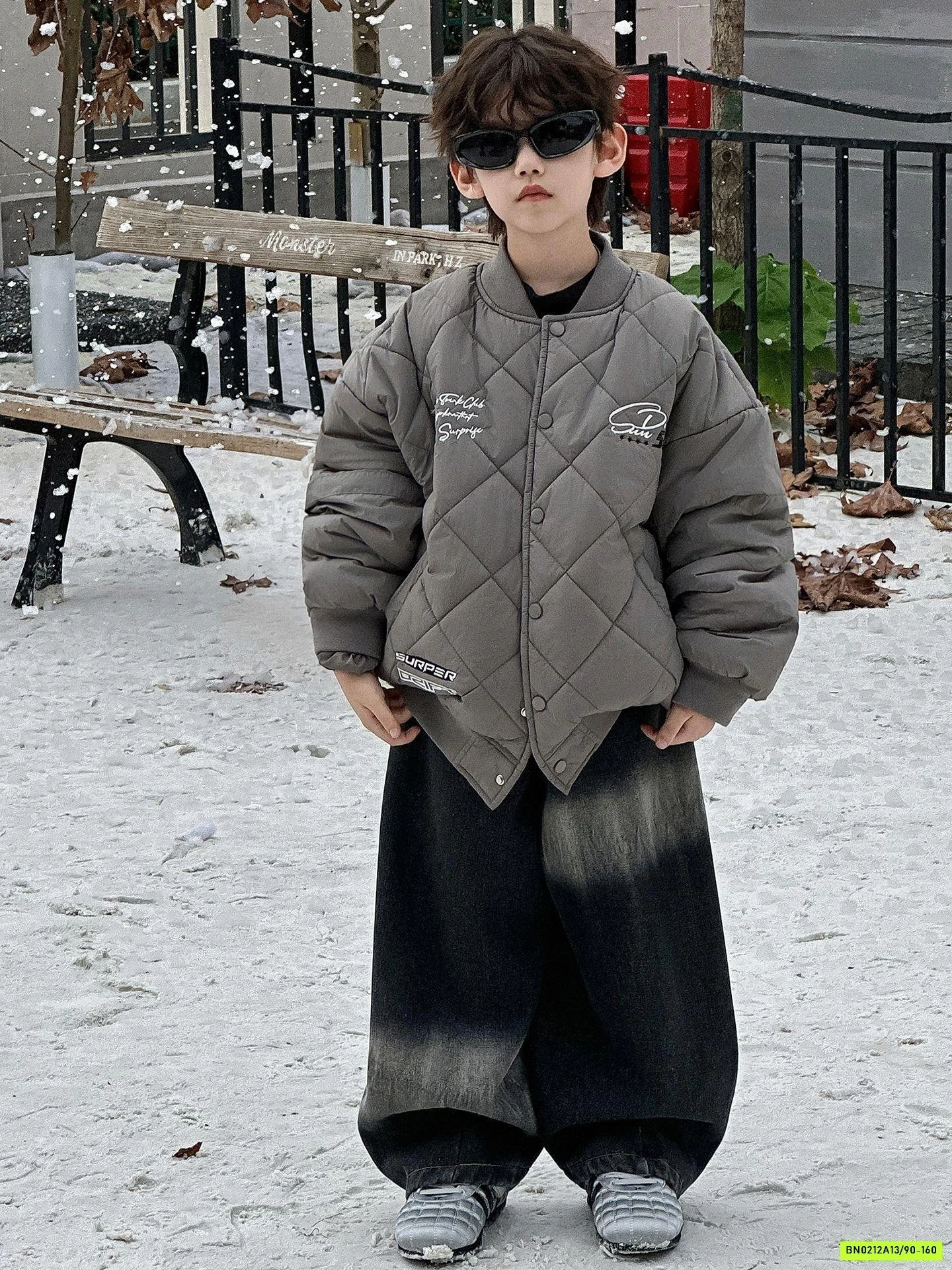 KHOÁC BOMBER TRẦN BÔNG