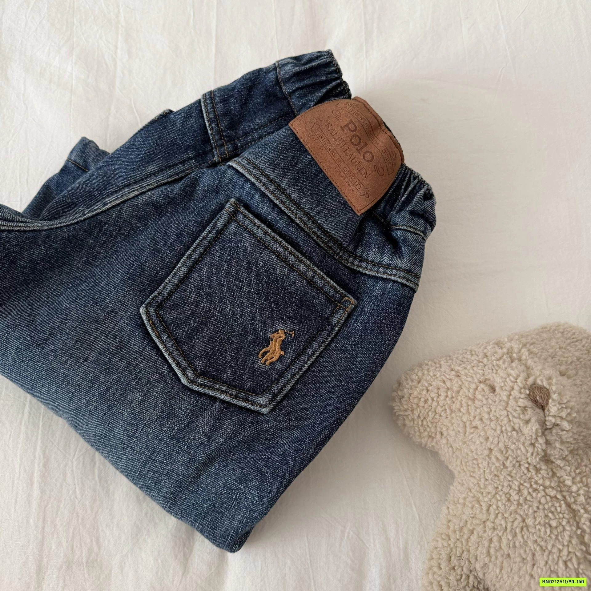 JEANS LOGO TÚI LÓT LÔNG CỪU MMY
