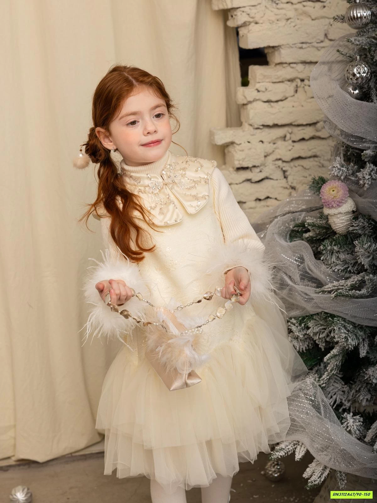 SƯỜN XÁM LÓT NHUNG PHỐI VOAN (KO KÈM ÁO LEN)