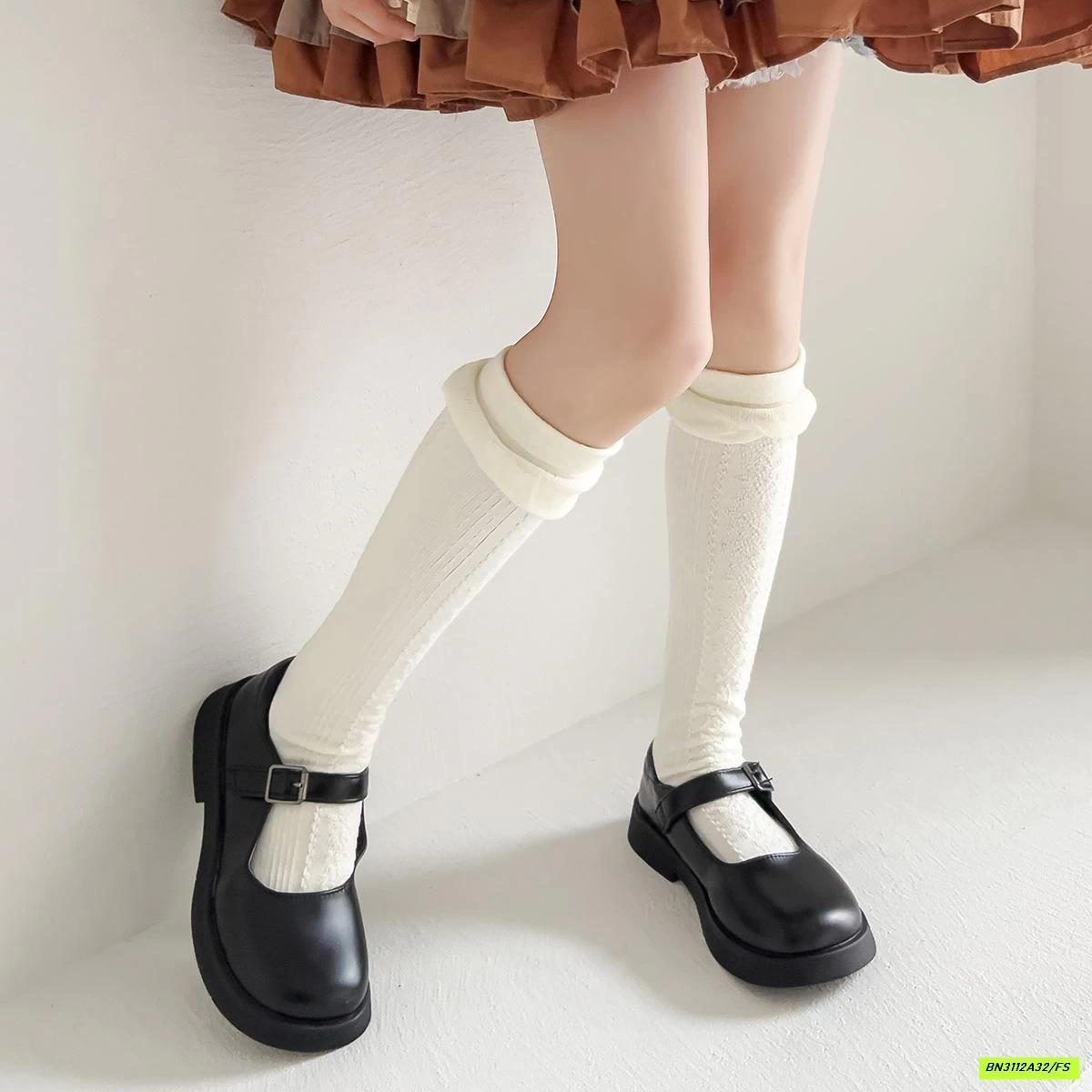 SÉT 6Đ TẤT TRƠN NGANG GỐI BG