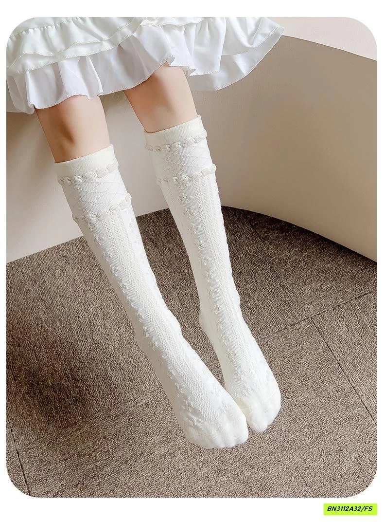 SÉT 6Đ TẤT TRƠN NGANG GỐI BG