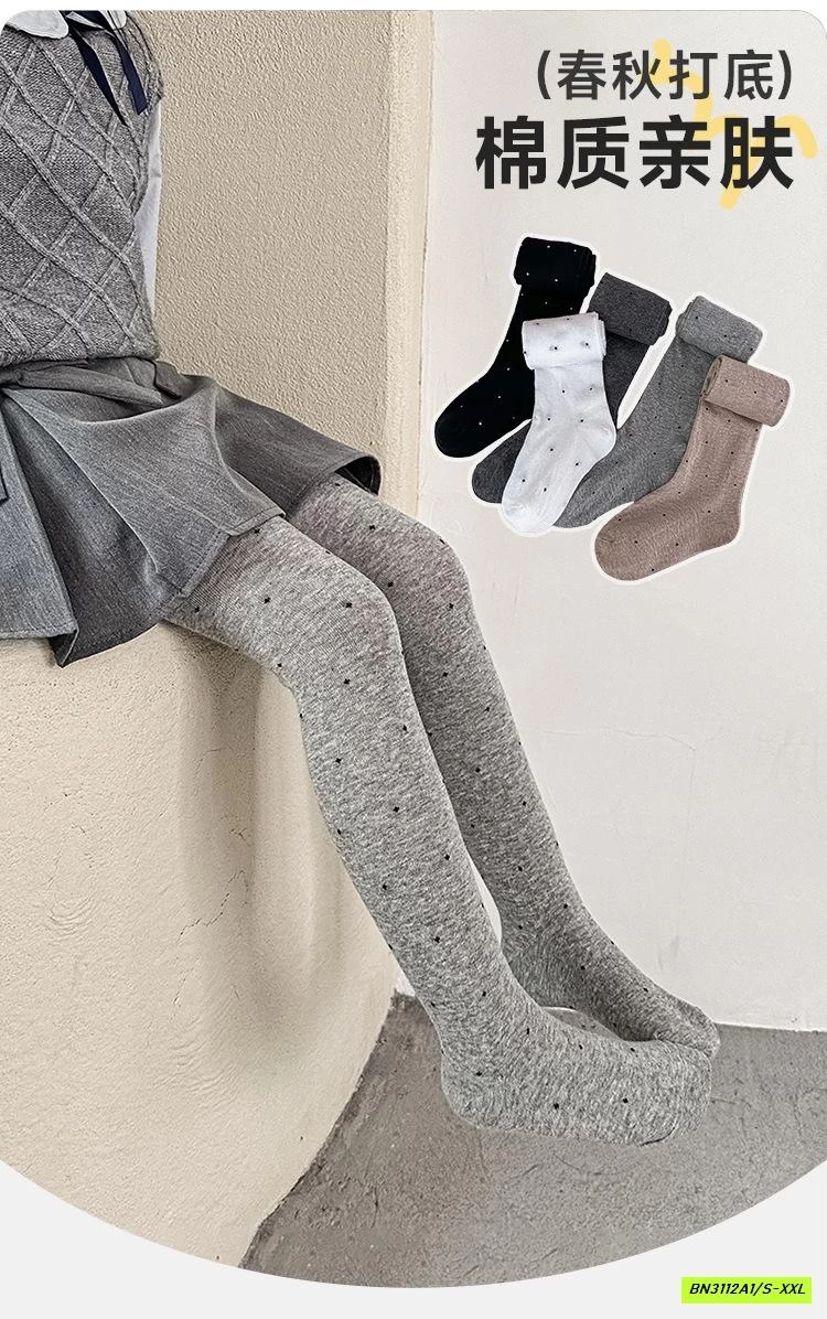 QUẦN TẤT MỎNG LIỀN BÀN CHẤM BI