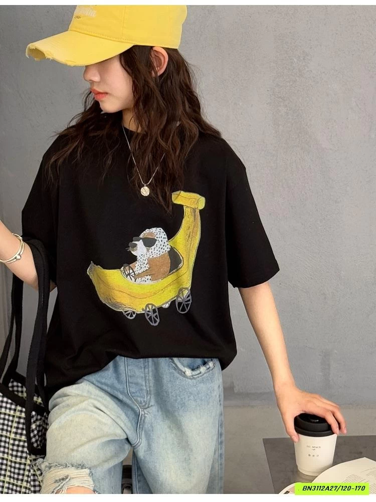 ÁO THUN ĐEN CHUỐI SZ ĐẠI