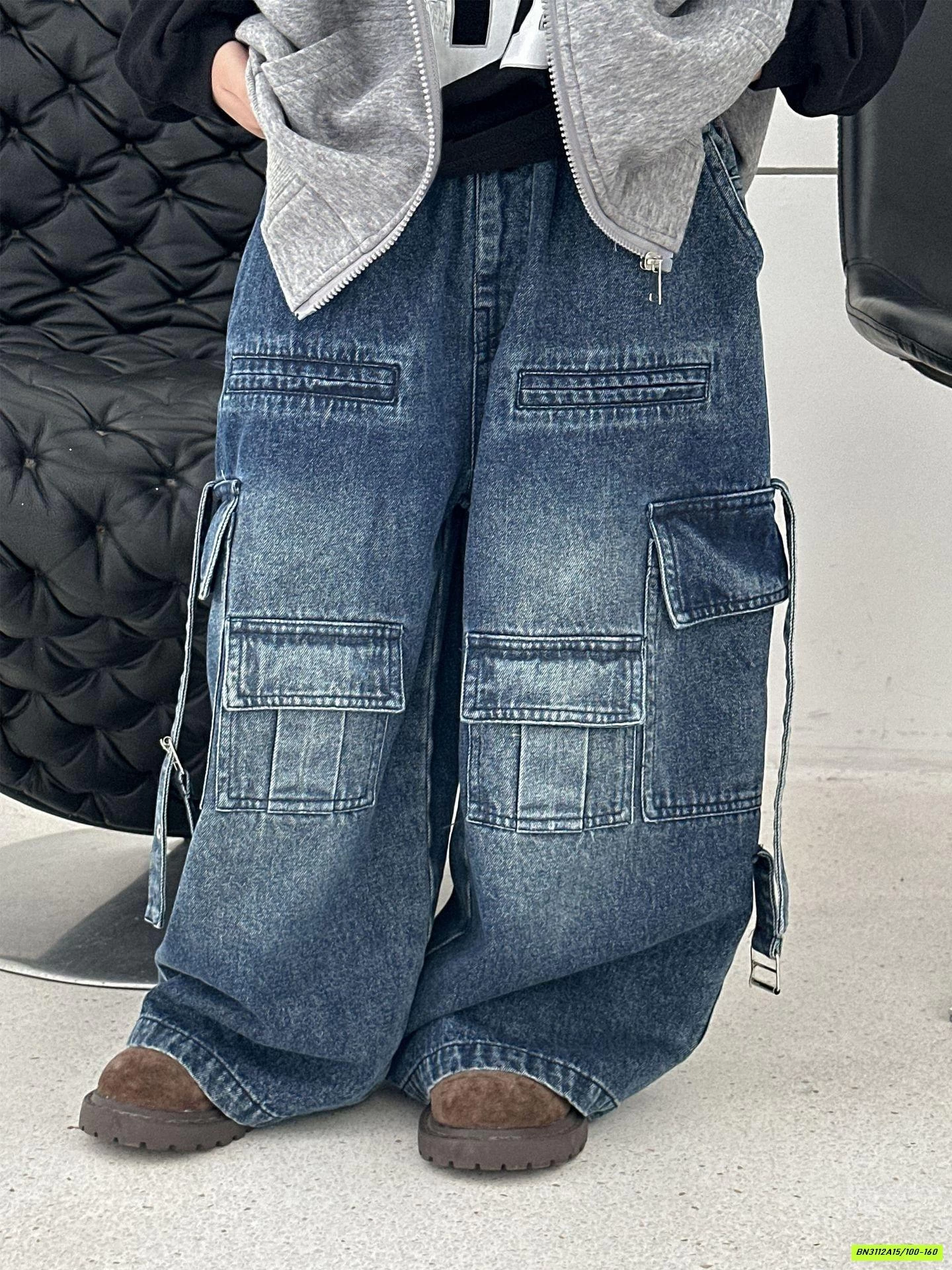 JEAN TÚI HỘP BAO NGẦU