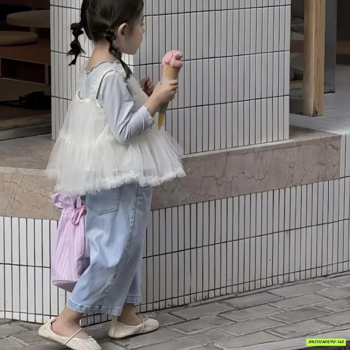 SÉT BABYDOLL QUẦN LOE 3 CHI TIẾT NINGLI