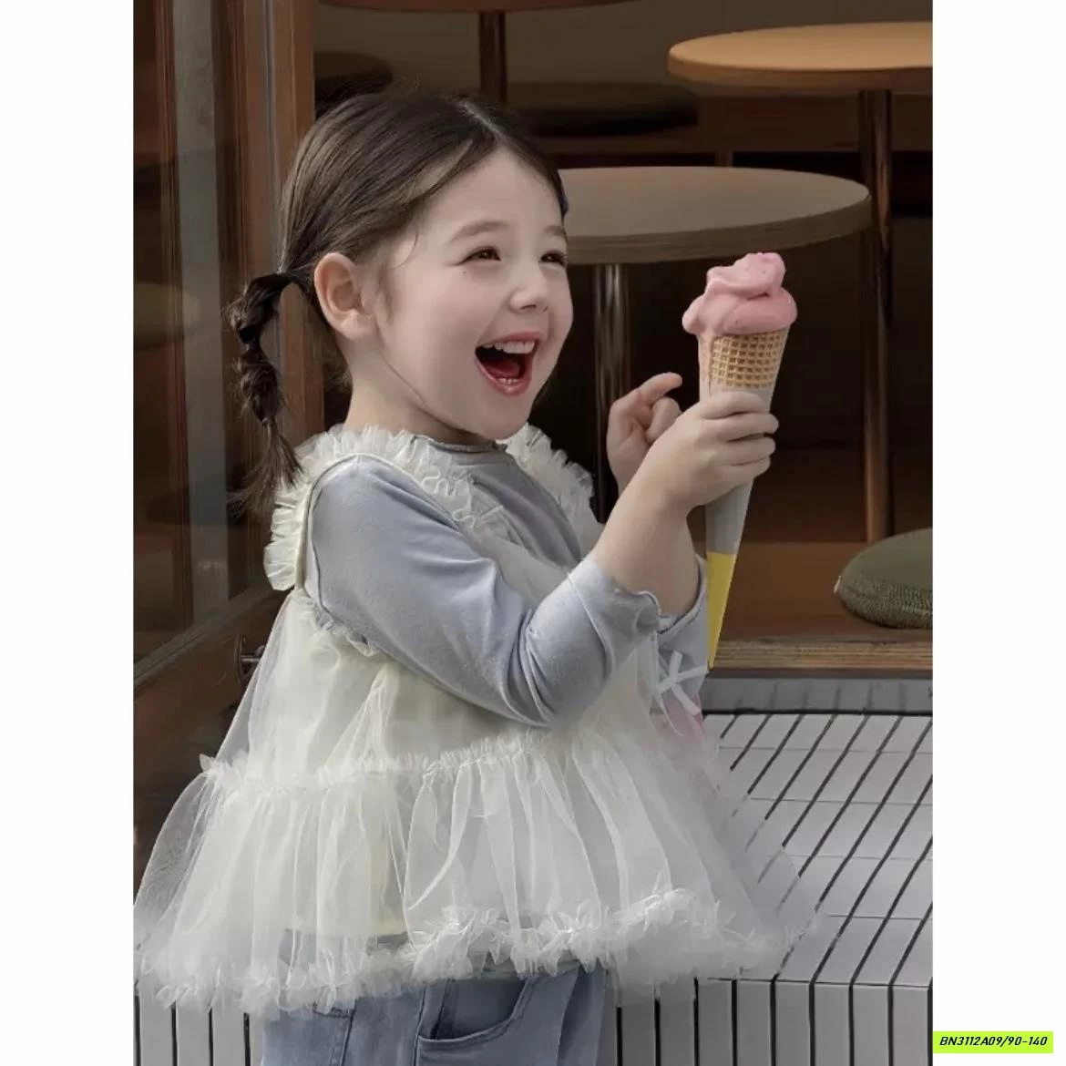 SÉT BABYDOLL QUẦN LOE 3 CHI TIẾT NINGLI