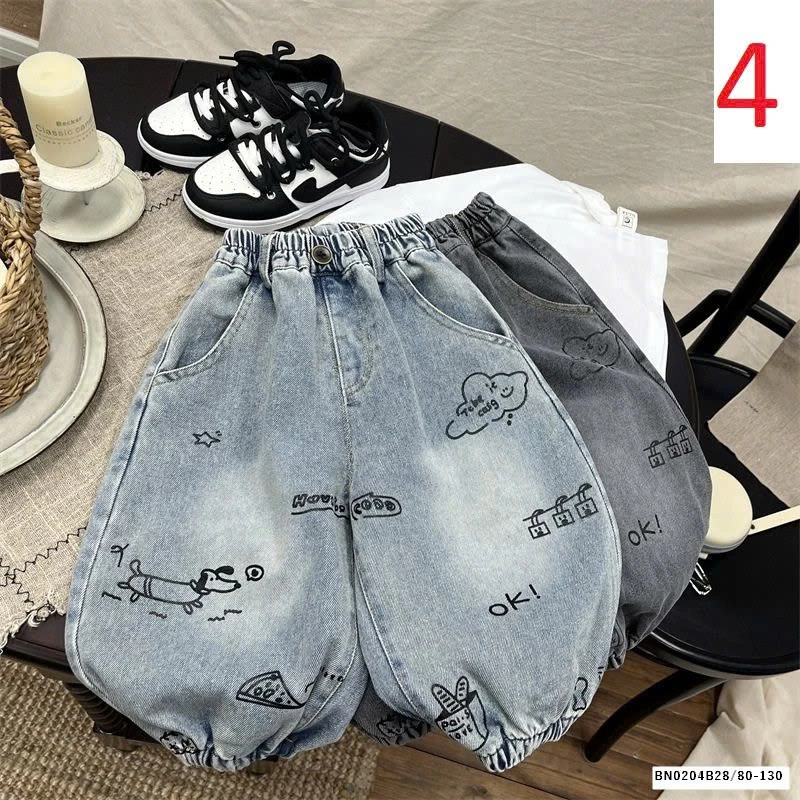 BST QUẦN JEAN DÁNG RỘNG CHO BÉ