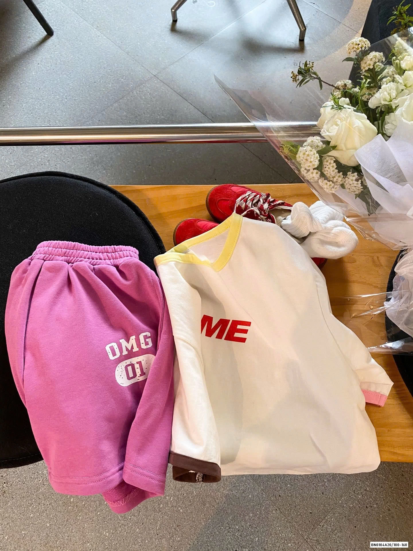 ÁO THUN M.E MIX SHORT THỂ THAO TCKIDS